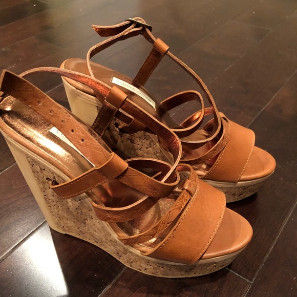 Cynthia Vincent Shoes - Cynthia Vincent Wedge Platform Sandals
